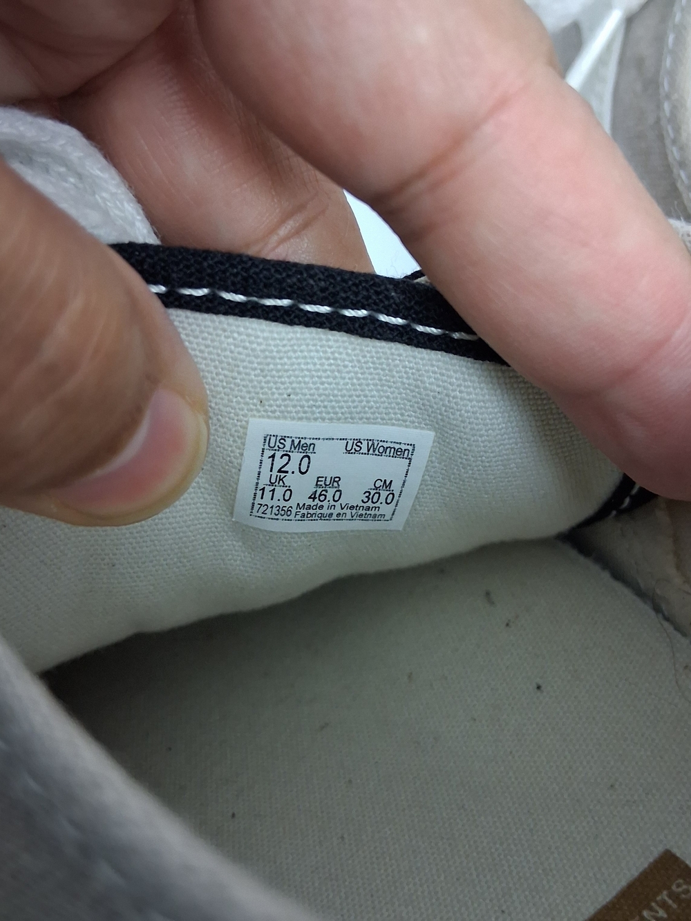 Vans Old Skool Mens 12 Black/Tan Tapered Eco Theory Multi Block SKT8R Sneakers - Picture 7 of 15